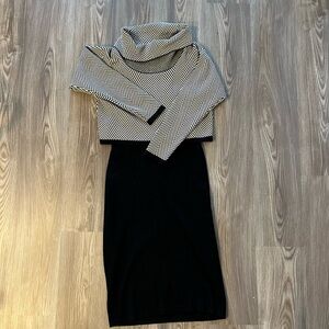 Size Turtleneck Sweater Dress in an Excellent Condition